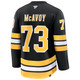Charlie McAvoy Bruins Fanatics Premium Black Home Jersey Image coming soon src=